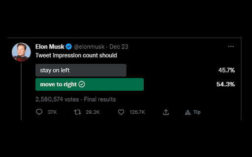 Hide Tweets Views from Chrome web store to be run with OffiDocs Chromium online Hide Tweets Views from Chrome web store to be run with OffiDocs Chromium online