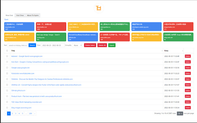 History Tools from Chrome web store to be run with OffiDocs Chromium online History Tools from Chrome web store to be run with OffiDocs Chromium online