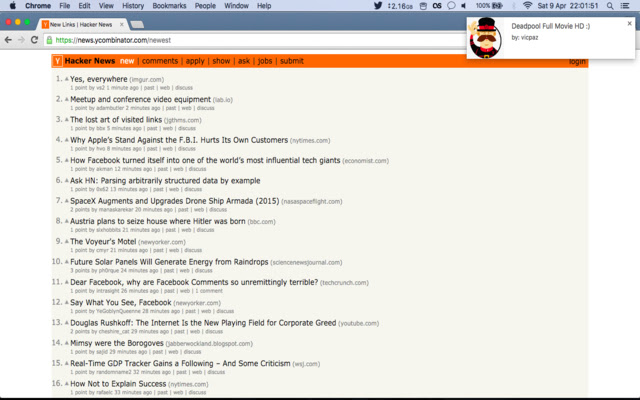 HN Tip from Chrome web store to be run with OffiDocs Chromium online HN Tip from Chrome web store to be run with OffiDocs Chromium online