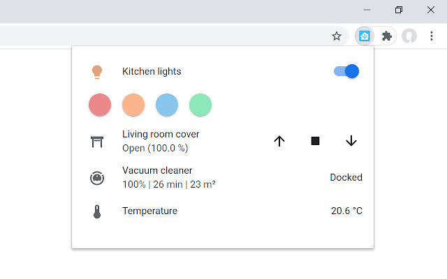 Home Assistant from Chrome web store to be run with OffiDocs Chromium online Home Assistant from Chrome web store to be run with OffiDocs Chromium online