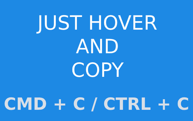 Hover and Copy from Chrome web store to be run with OffiDocs Chromium online Hover and Copy from Chrome web store to be run with OffiDocs Chromium online