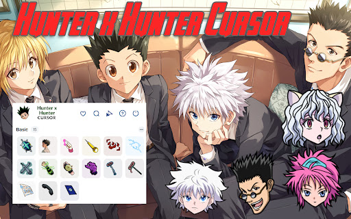 Hunter x Hunter Cursor Custom Anime Cursor for Chrome from Chrome web store to be run with OffiDocs Chromium online Hunter x Hunter Cursor Custom Anime Cursor for Chrome from Chrome web store to be run with OffiDocs Chromium online
