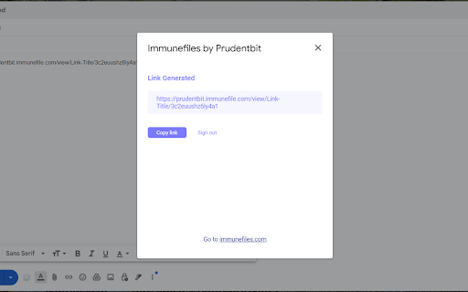 ImmuneFiles for Gmail Prudentbit from Chrome web store to be run with OffiDocs Chromium online ImmuneFiles for Gmail Prudentbit from Chrome web store to be run with OffiDocs Chromium online