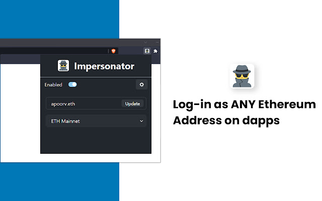 Impersonator from Chrome web store to be run with OffiDocs Chromium online Impersonator from Chrome web store to be run with OffiDocs Chromium online