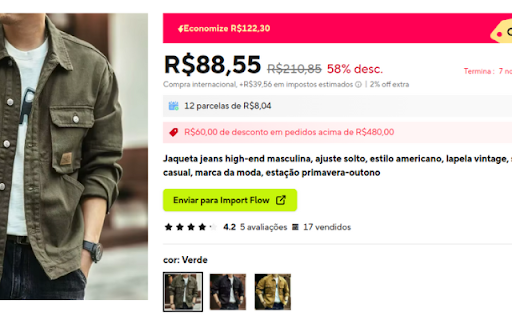 Import Flow Aliexpress Product Importer for Shopify from Chrome web store to be run with OffiDocs Chromium online Import Flow Aliexpress Product Importer for Shopify from Chrome web store to be run with OffiDocs Chromium online