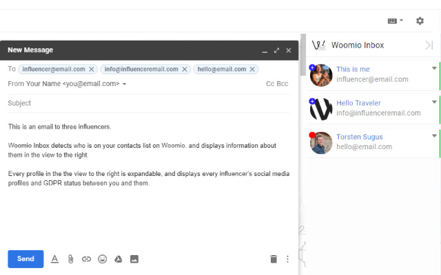 Inbox by Woomio from Chrome web store to be run with OffiDocs Chromium online Inbox by Woomio from Chrome web store to be run with OffiDocs Chromium online