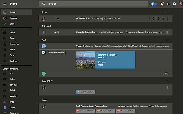 Inbox Dark from Chrome web store to be run with OffiDocs Chromium online Inbox Dark from Chrome web store to be run with OffiDocs Chromium online