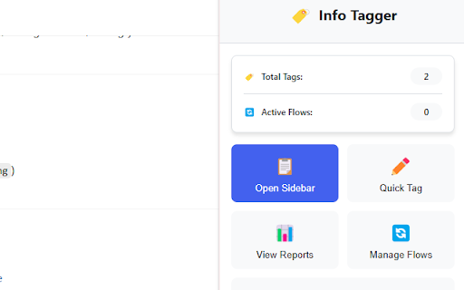 Info Tagger from Chrome web store to be run with OffiDocs Chromium online Info Tagger from Chrome web store to be run with OffiDocs Chromium online