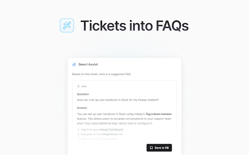 Inkeep AI from Chrome web store to be run with OffiDocs Chromium online Inkeep AI from Chrome web store to be run with OffiDocs Chromium online
