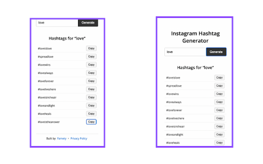 Instagram Hashtag Generator from Chrome web store to be run with OffiDocs Chromium online Instagram Hashtag Generator from Chrome web store to be run with OffiDocs Chromium online