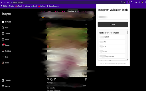 Instagram Validation from Chrome web store to be run with OffiDocs Chromium online Instagram Validation from Chrome web store to be run with OffiDocs Chromium online