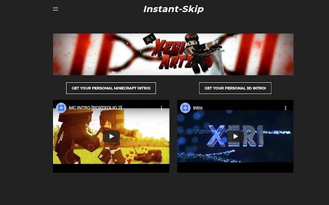 InstantSkip from Chrome web store to be run with OffiDocs Chromium online InstantSkip from Chrome web store to be run with OffiDocs Chromium online
