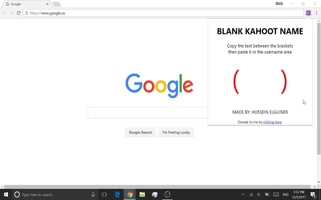 Invisible Kahoot Name from Chrome web store to be run with OffiDocs Chromium online Invisible Kahoot Name from Chrome web store to be run with OffiDocs Chromium online