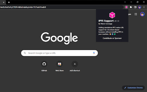 IPFS Support from Chrome web store to be run with OffiDocs Chromium online IPFS Support from Chrome web store to be run with OffiDocs Chromium online