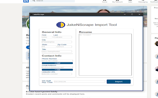 JakeNScrape from Chrome web store to be run with OffiDocs Chromium online JakeNScrape from Chrome web store to be run with OffiDocs Chromium online