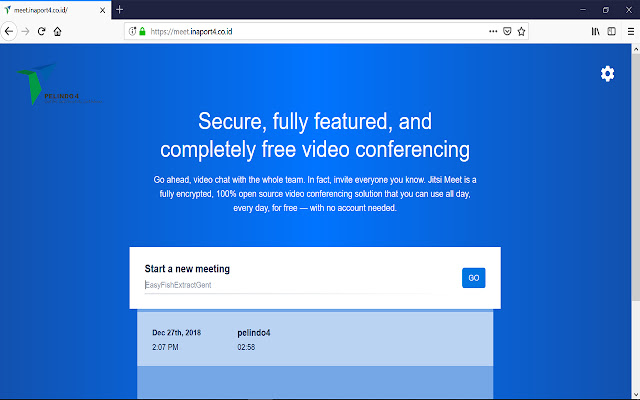 Jitsi Desktop Sharing Pelindo 4 from Chrome web store to be run with OffiDocs Chromium online Jitsi Desktop Sharing Pelindo 4 from Chrome web store to be run with OffiDocs Chromium online