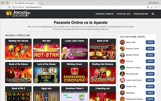 Jocuri de pacanele from Chrome web store to be run with OffiDocs Chromium online Jocuri de pacanele from Chrome web store to be run with OffiDocs Chromium online