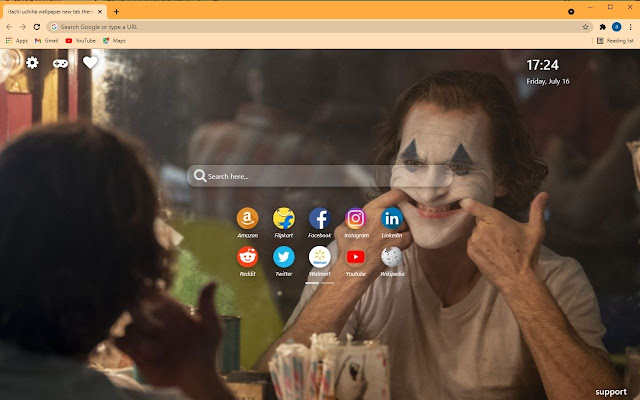 Joker Wallpaper New Tab Theme from Chrome web store to be run with OffiDocs Chromium online Joker Wallpaper New Tab Theme from Chrome web store to be run with OffiDocs Chromium online