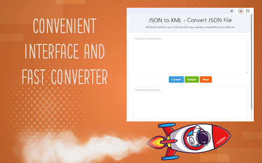JSON to XML Convert JSON File from Chrome web store to be run with OffiDocs Chromium online JSON to XML Convert JSON File from Chrome web store to be run with OffiDocs Chromium online