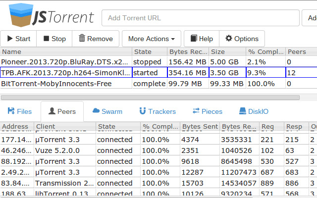 JSTorrent from Chrome web store to be run with OffiDocs Chromium online JSTorrent from Chrome web store to be run with OffiDocs Chromium online