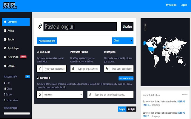 Just Small URL Shortener from Chrome web store to be run with OffiDocs Chromium online Just Small URL Shortener from Chrome web store to be run with OffiDocs Chromium online
