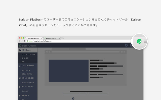 Kaizen Chat Notifier from Chrome web store to be run with OffiDocs Chromium online Kaizen Chat Notifier from Chrome web store to be run with OffiDocs Chromium online