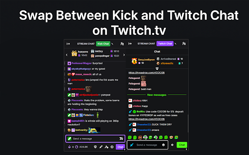 Kick Chat for Twitch from Chrome web store to be run with OffiDocs Chromium online Kick Chat for Twitch from Chrome web store to be run with OffiDocs Chromium online