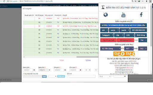 Kiểm tra dữ liệu phát sinh TST. from Chrome web store to be run with OffiDocs Chromium online Kiểm tra dữ liệu phát sinh TST. from Chrome web store to be run with OffiDocs Chromium online