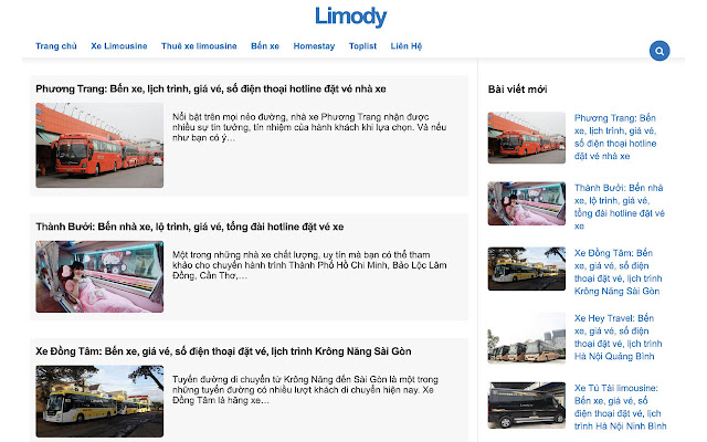 Kênh Review xe đặt vé xe Limody.vn from Chrome web store to be run with OffiDocs Chromium online Kênh Review xe đặt vé xe Limody.vn from Chrome web store to be run with OffiDocs Chromium online