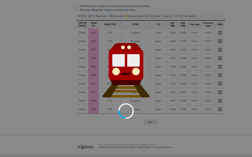 Korea Easy Train from Chrome web store to be run with OffiDocs Chromium online Korea Easy Train from Chrome web store to be run with OffiDocs Chromium online