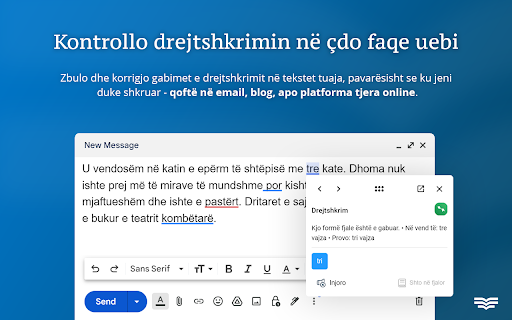 Kulla e shqipes from Chrome web store to be run with OffiDocs Chromium online Kulla e shqipes from Chrome web store to be run with OffiDocs Chromium online