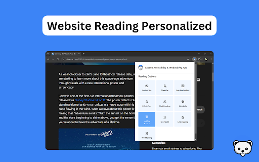 Labeeb: Accessibilty Productivity App from Chrome web store to be run with OffiDocs Chromium online Labeeb: Accessibilty Productivity App from Chrome web store to be run with OffiDocs Chromium online