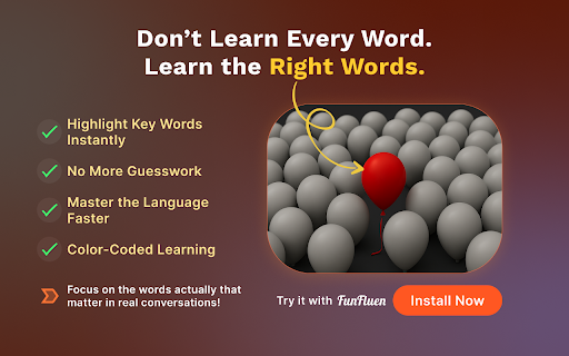 Language Learning with YouTube AFL from Chrome web store to be run with OffiDocs Chromium online Language Learning with YouTube AFL from Chrome web store to be run with OffiDocs Chromium online