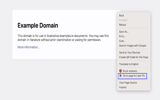 Later Plz from Chrome web store to be run with OffiDocs Chromium online Later Plz from Chrome web store to be run with OffiDocs Chromium online