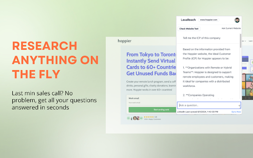 LavaReach Chrome Extension from Chrome web store to be run with OffiDocs Chromium online LavaReach Chrome Extension from Chrome web store to be run with OffiDocs Chromium online