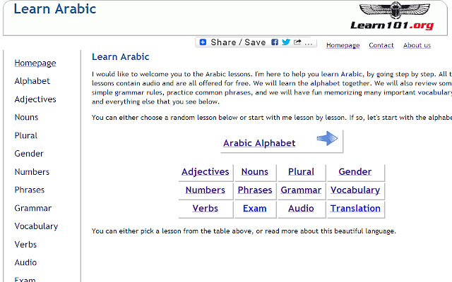 Learn Arabic from Chrome web store to be run with OffiDocs Chromium online Learn Arabic from Chrome web store to be run with OffiDocs Chromium online