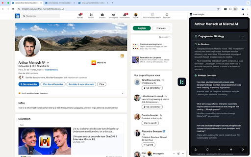 LeedInsight from Chrome web store to be run with OffiDocs Chromium online LeedInsight from Chrome web store to be run with OffiDocs Chromium online
