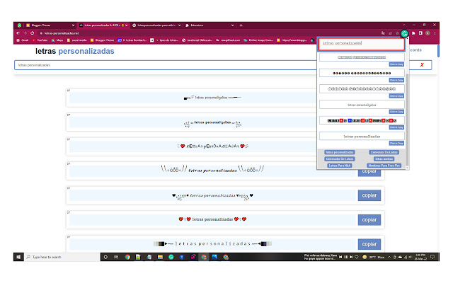 letras personalizadas from Chrome web store to be run with OffiDocs Chromium online letras personalizadas from Chrome web store to be run with OffiDocs Chromium online