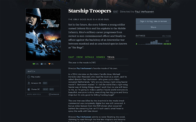 Letterboxd IMDb Trivia from Chrome web store to be run with OffiDocs Chromium online Letterboxd IMDb Trivia from Chrome web store to be run with OffiDocs Chromium online