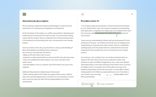 Lettermate from Chrome web store to be run with OffiDocs Chromium online Lettermate from Chrome web store to be run with OffiDocs Chromium online