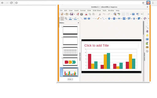 LibreOffice Impress online from Chrome web store to be run with OffiDocs Chromium online LibreOffice Impress online from Chrome web store to be run with OffiDocs Chromium online