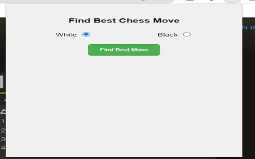 Lichess Best Move Finder from Chrome web store to be run with OffiDocs Chromium online Lichess Best Move Finder from Chrome web store to be run with OffiDocs Chromium online