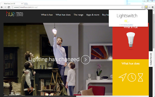 Lightswitch Light for Philips Hue from Chrome web store to be run with OffiDocs Chromium online Lightswitch Light for Philips Hue from Chrome web store to be run with OffiDocs Chromium online