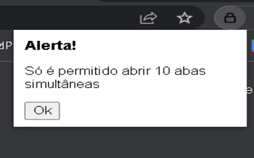 Limitador de Tabs 10 from Chrome web store to be run with OffiDocs Chromium online Limitador de Tabs 10 from Chrome web store to be run with OffiDocs Chromium online