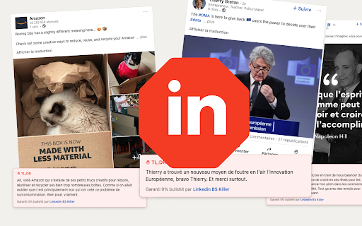 LinkedIn Bullshit Blocker from Chrome web store to be run with OffiDocs Chromium online LinkedIn Bullshit Blocker from Chrome web store to be run with OffiDocs Chromium online