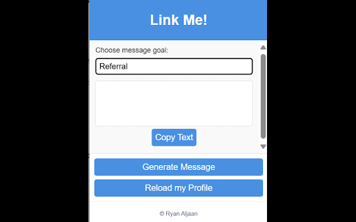 LinkMe from Chrome web store to be run with OffiDocs Chromium online LinkMe from Chrome web store to be run with OffiDocs Chromium online