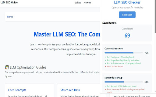 LLM SEO Checker from Chrome web store to be run with OffiDocs Chromium online LLM SEO Checker from Chrome web store to be run with OffiDocs Chromium online