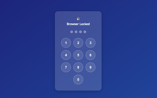 LockBox Secure Your Browser with a Simple, Powerful PIN Lock from Chrome web store to be run with OffiDocs Chromium online LockBox Secure Your Browser with a Simple, Powerful PIN Lock from Chrome web store to be run with OffiDocs Chromium online