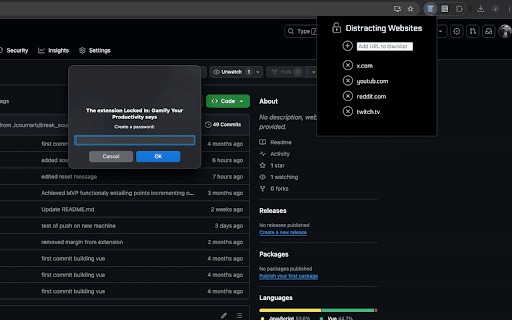 Locked In: Gamify Your Productivity from Chrome web store to be run with OffiDocs Chromium online Locked In: Gamify Your Productivity from Chrome web store to be run with OffiDocs Chromium online