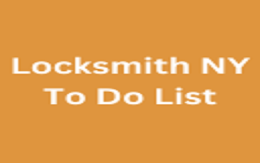 Locksmith NY To Do List from Chrome web store to be run with OffiDocs Chromium online Locksmith NY To Do List from Chrome web store to be run with OffiDocs Chromium online